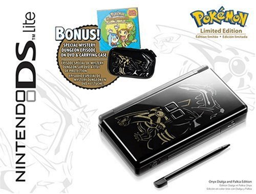 Dialga and Palkia Nintendo DS Lite box art for Nintendo DS